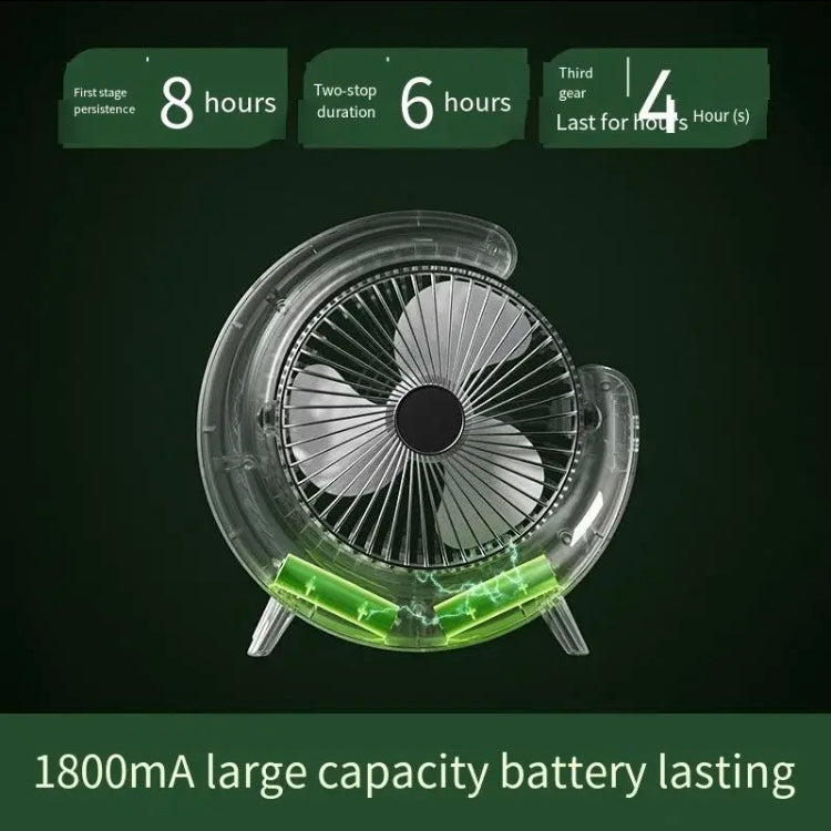 RGB Multifunction USB Desk Fan, USB Charging Fan With LED Light, Household Desktop Fan RGB Multifunction USB Desk Fan, USB Charging Fan With LED Light, Household Desktop Fan